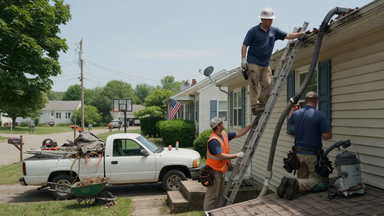 Gutter Installation in New Point, IN near me